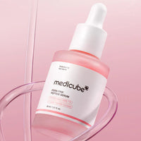 Medicube 30ml Korean Cosmetics Salmon DNA PDRN Pink Peptide Essence, Brightening Essence, Peptide, Niacinamide, Skin Tone Improvement | Evens Skin Tone, Moisturizing, Firming, Improves Uneven Skin Tone, Korean Skincare