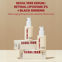 2pcs Retinol Serum & Ginseng Facial Essence Set, Fades Dark Circles, Reduces Fine Lines, Clears Blackheads, Brightens Complexion, Moisturizes, Korean Skincare Essence