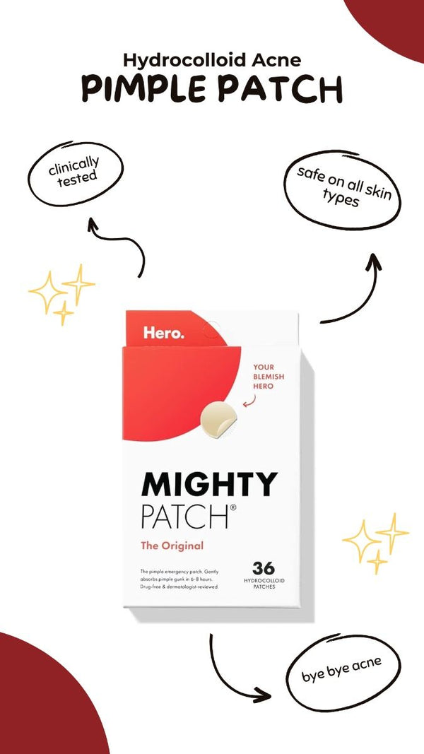 MsGlitz Acne Pimple Patch - Korean Skin Care - Clear - Lab Tested - 36's
