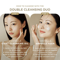 SKIN1004 Centella Double Face Cleansing Set Exfoliating Calming & Hydrating