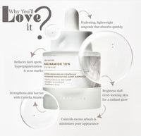 SKIN1004 Niacinamide 10 Boosting Shot -High-Power Brightening Ampoule Serum